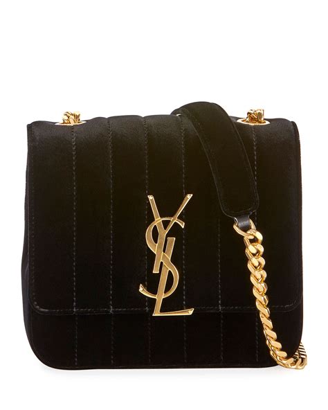 ysl velvet cosmetic bag|ysl vicky bag.